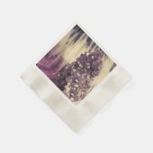 Serviette En Papier Géode Améthyste (Coin)