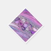 Serviette En Papier Geodes Crystal Flow (Coin)