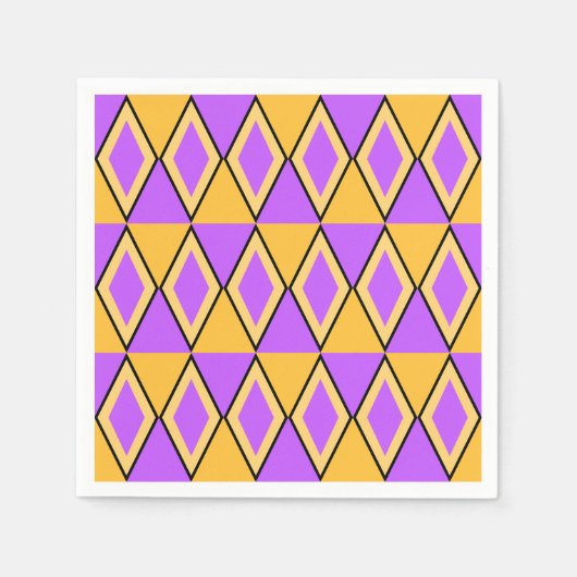 Serviette En Papier Geometric pattern (Devant)