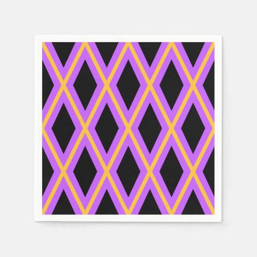 Serviette En Papier Geometric Pattern (Devant)