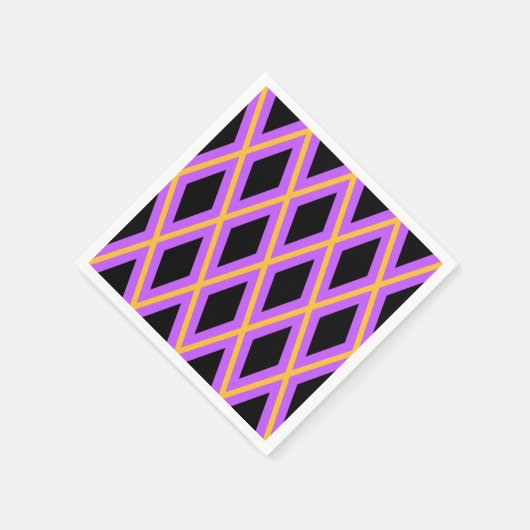 Serviette En Papier Geometric Pattern (Coin)