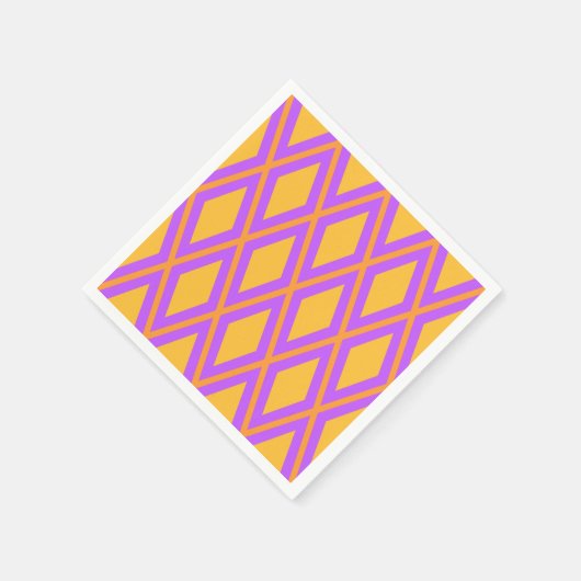 Serviette En Papier Geometric Pattern (Coin)