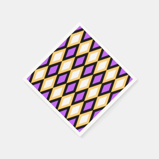Serviette En Papier Geometric Pattern (Coin)