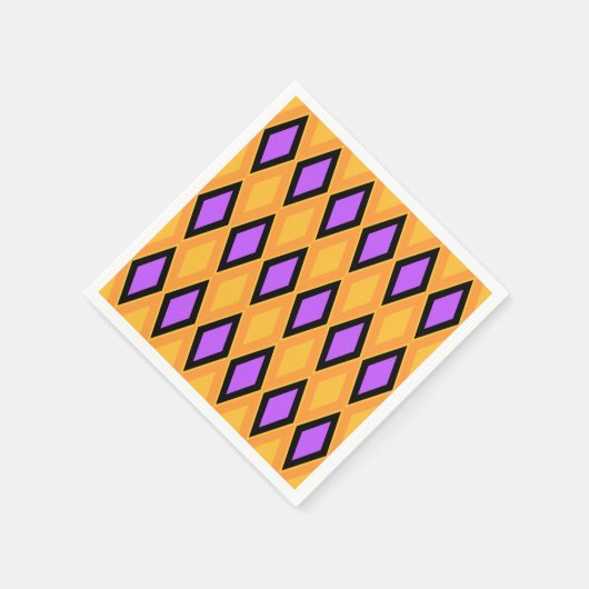 Serviette En Papier Geometric Pattern (Coin)