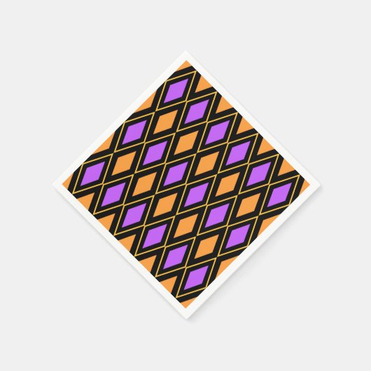 Serviette En Papier Geometric Pattern (Coin)