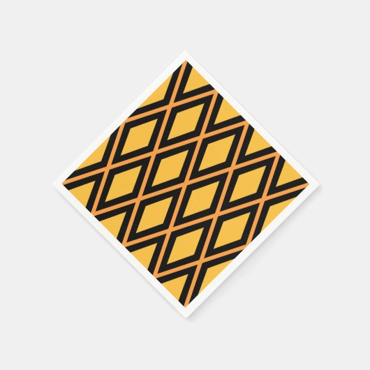 Serviette En Papier Geometric Pattern (Coin)