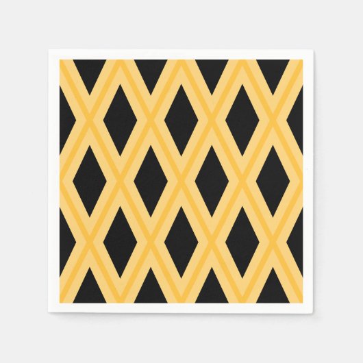 Serviette En Papier Geometric Pattern (Devant)