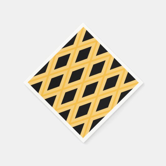 Serviette En Papier Geometric Pattern (Coin)