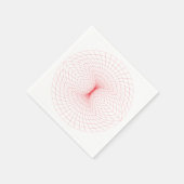 Serviette En Papier Géométrie Abstraite Napkin (Coin)