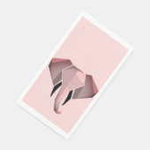 Serviette En Papier Géométrie Tête d'éléphant (Coin)