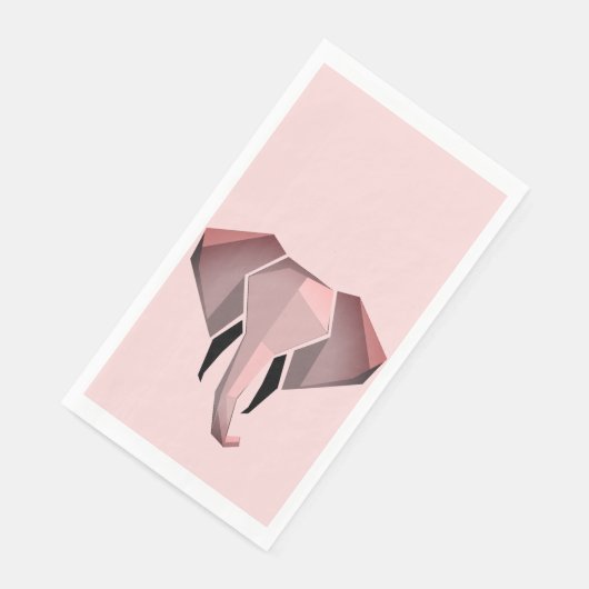 Serviette En Papier Géométrie Tête d'éléphant (Coin)