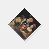 Serviette En Papier Georges de la Tour - Cheat avec l'As des Diamants (Coin)