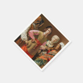 Serviette En Papier Georges de la Tour - Le caisson Fortune (Coin)