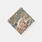 Serviette En Papier Georges Seurat - Le Chahut (Coin)