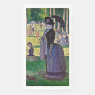 Serviette En Papier Georges Seurat - Un dimanche à La Grande Jatte