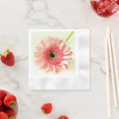 Serviette En Papier Gerbera Daisy (En situation)