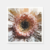 SERVIETTE EN PAPIER GERBERAS (Devant)