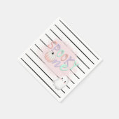 Serviette En Papier Ghost Éffrayant One Pastel Pink Halloween Annivers (Coin)