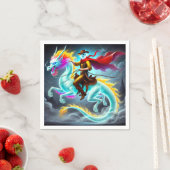 Serviette En Papier Ghost Rider (En situation)
