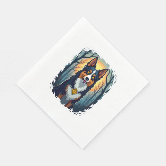 Serviette En Papier Ghoul Greyhound Dash (Coin)