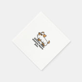 Serviette En Papier Ghouls veut juste s'amuser - Chien (Coin)