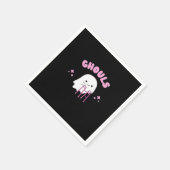 Serviette En Papier Ghouls veut juste s'amuser Funny & Sloth (Coin)