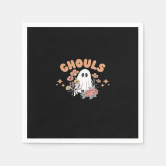 Serviette En Papier Ghouls veut juste s'amuser Halloween Art Sloth Des