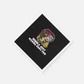 Serviette En Papier Ghouls veut juste s'amuser - Happy Halloween Sloga (Coin)