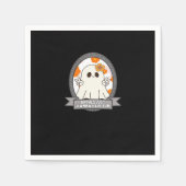 Serviette En Papier Ghouls veut juste s'amuser Sloth Halloween (Devant)