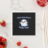 Serviette En Papier Ghouls veut juste s'amuser Sloth & Slogan (En situation)