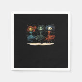 Serviette En Papier Ghouls veut juste s'amuser style Halloween (Devant)