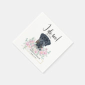 Serviette En Papier Giant Schnauzer Chien Mariage Cocktail Napkins (Coin)