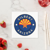 Serviette En Papier Gilbert Arizona (En situation)