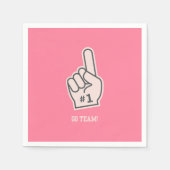 Serviette En Papier Gillette de football (Devant)