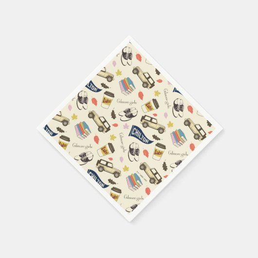Serviette En Papier Gilmore Girls Chilton Fall Pattern (Coin)