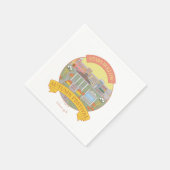 Serviette En Papier Gilmore Girls | Stars Hollow Festival d'automne (Coin)