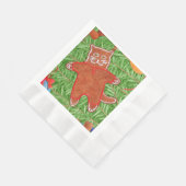 Serviette En Papier GINGERBREAD KITTY Rein Papier de déjeuner serviett (Coin)