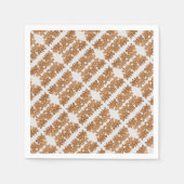 Serviette En Papier Gingerbread Man Christmas Cookie Holiday Baking  (Devant)