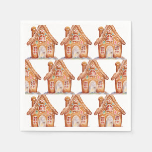 Serviette En Papier Gingerbread Wings