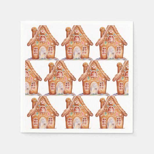 Serviette En Papier Gingerbread Wings (Devant)