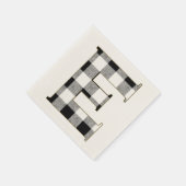 Serviette En Papier Gingham (Coin)