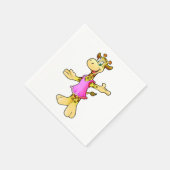 Serviette En Papier Girafe (Coin)