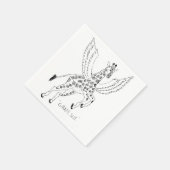 Serviette En Papier Girafe + pégase = Girafius (Coin)