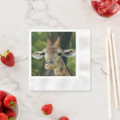 Serviette En Papier Giraffe (En situation)
