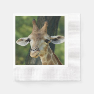 Serviette En Papier Giraffe