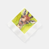 Serviette En Papier Giraffe (Coin)