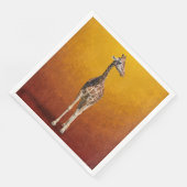SERVIETTE EN PAPIER GIRAFFE (Coin)