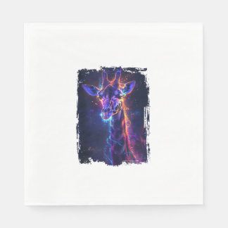 Serviette En Papier Giraffe _6