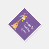 Serviette En Papier Giraffe Anniversaire de enfant Party Cute (Coin)