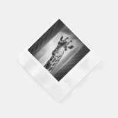 Serviette En Papier Giraffe dans une cityscape (Coin)